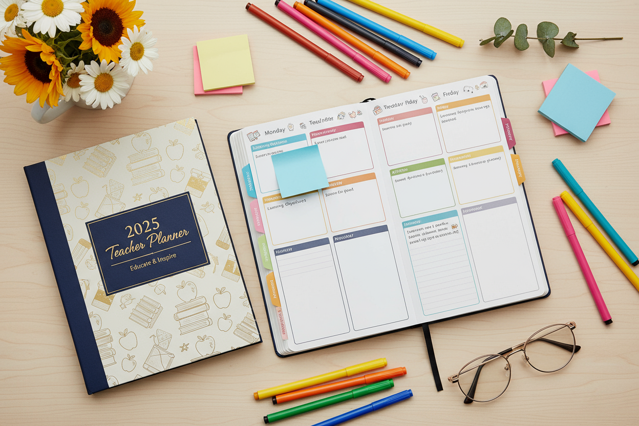 2025 Teacher Planner - Your Ultimate Classroom Companion