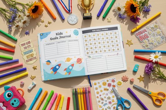 Kids Goals Journal - Dream Big, Achieve More!
