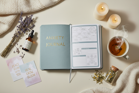 Anxiety Journal - Daily Mindfulness & Mental Wellness Companion