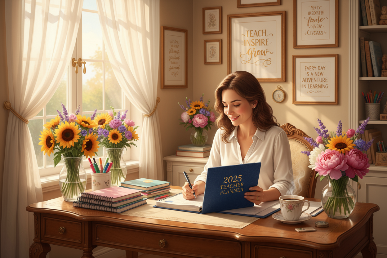 2025 Teacher Planner - Your Ultimate Classroom Companion