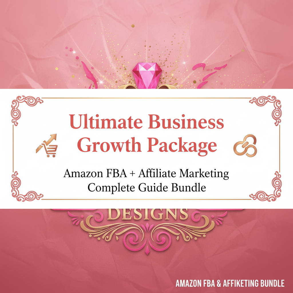 Amazon FBA & Affiliate Marketing Bundle Banner - Matching Theme